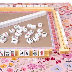 Mahjong Mat | 33" x33" game play mat perfect for mah jongg, cards, poker, puzzles and other activities!