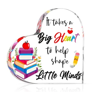 Teacher Appreciation Gift - Water Proof Decoration, Keepsake for Women, Office Classroom Décor, Ideal for Teachers Glossy Signs，Christmas, Halloween, Thanksgiving Day