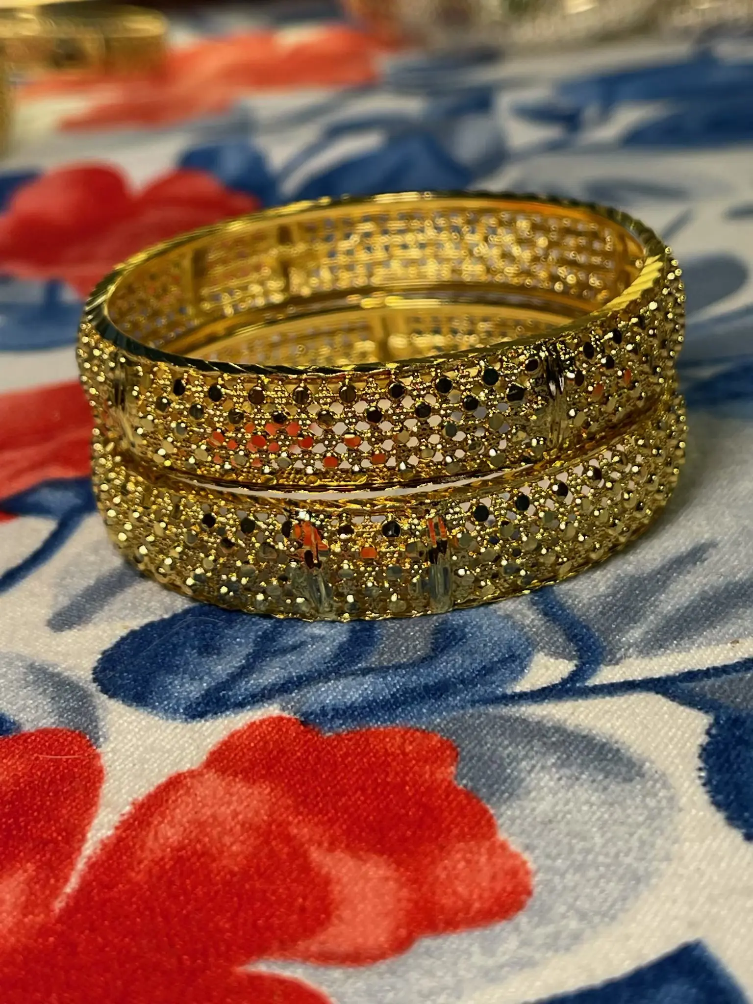 Size 2.0 Toddler Indian Bangles