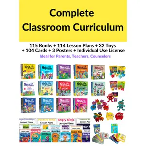 Complete Classroom Curriculum: 115 Books + 114 Lesson Plans + 32 Toys + 104 Cards + 3 Posters + Individual Use License