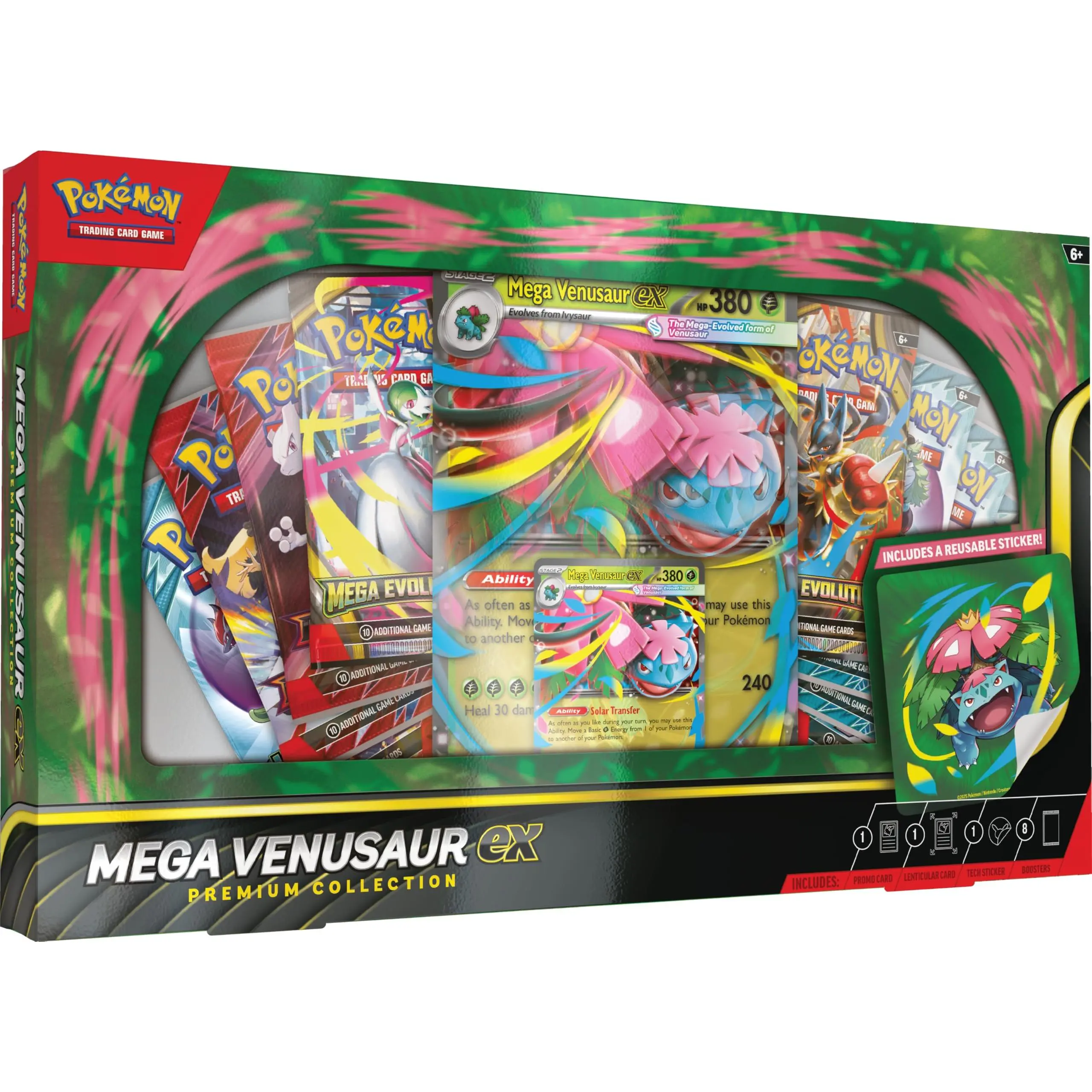 Pokemon TCG: Mega Venusaur Ex Premium Collection Box