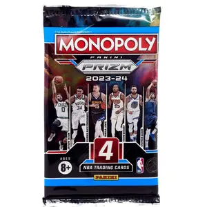 Panini NBA Monopoly 2023-24 Prizm Basketball Trading Card Booster Pack