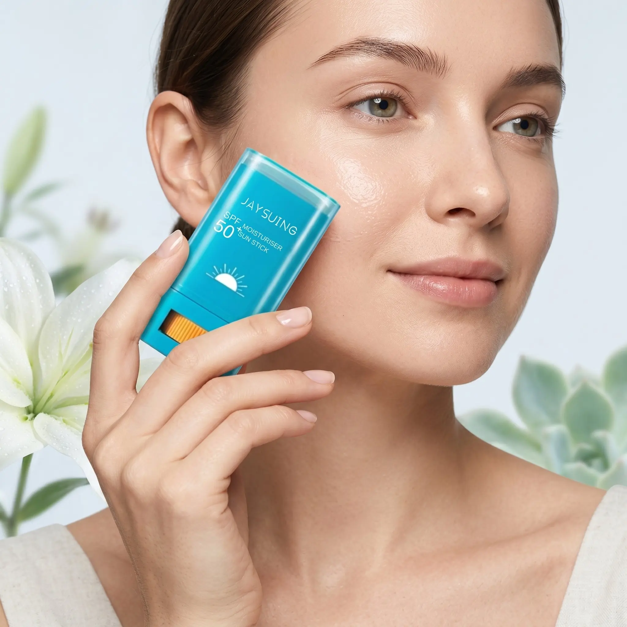 Moisturizing Protection Stick, Sunscreen, Facial, Refreshing Defense, Hydrating, Waterproof Sweatproof, UV Protection, Ideal for Daily Use, Keeps Skin Hydrated and Protected, Moisturizer