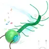BENTOPAL Interactive Cat Toys for Bored Cats, with Chirping, Centipede Motion Wake-up Super Motor Cat Ball on Rug
