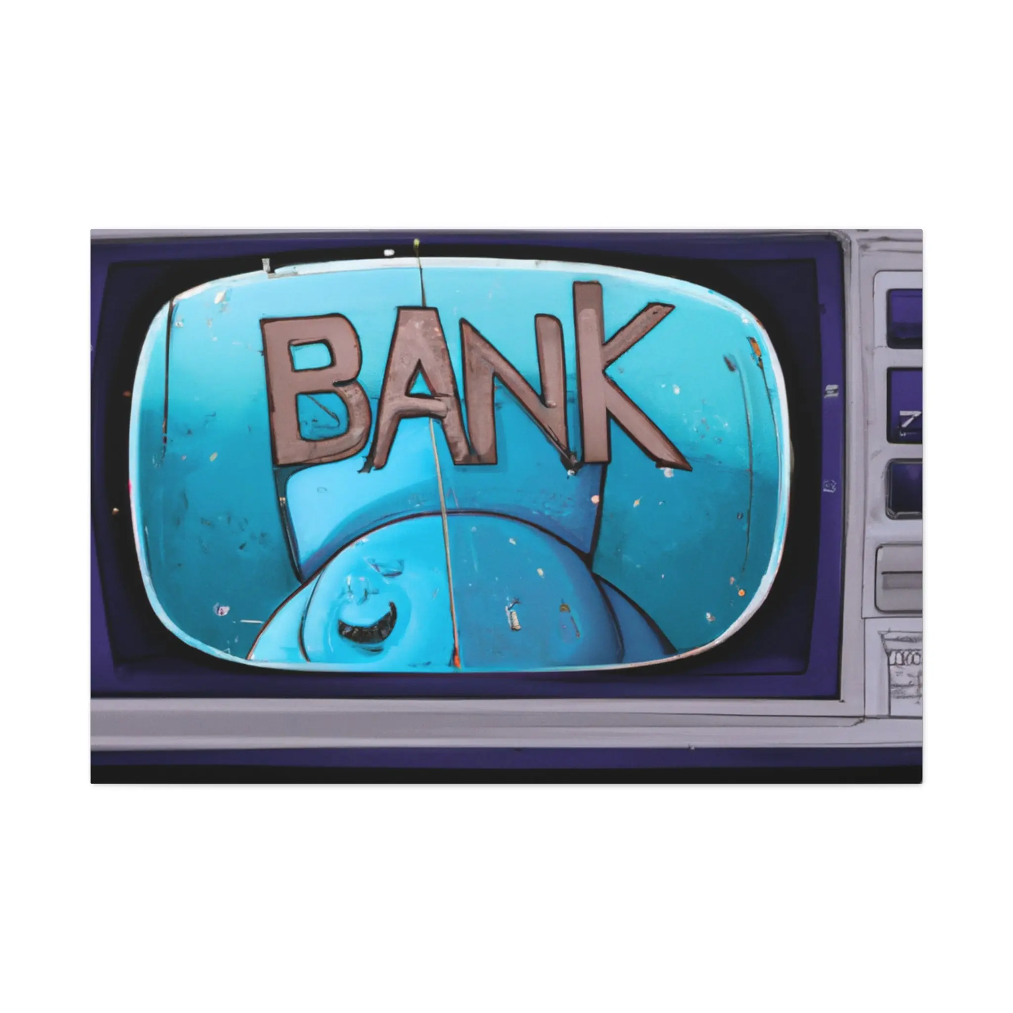 Banksy Londoner- Canvas - Decorative Wall Art