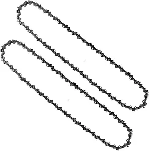 2PC 16 inch Chainsaw Chain for WORX WG303 WG303.1 Chainsaw, 16" Replacement Chain for BAUER 20112E-B Chain Saw