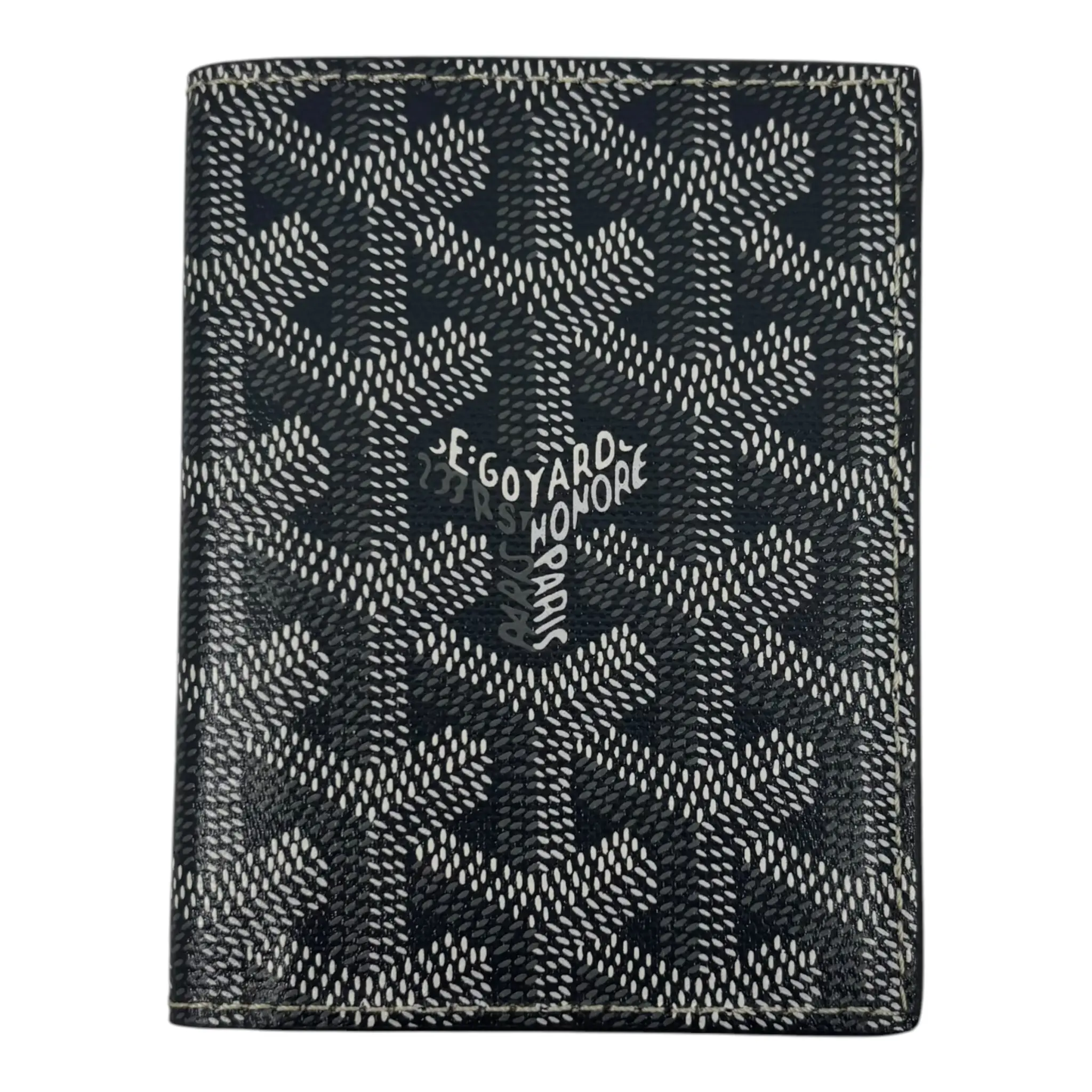 Goyard Saint-Pierre Card Wallet Grey