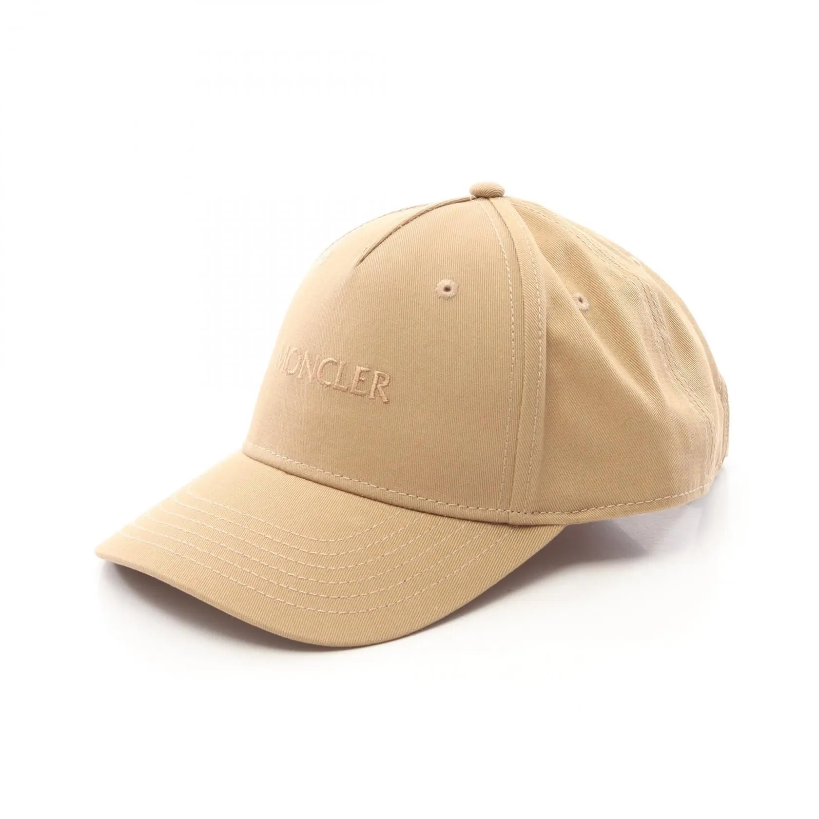 Pre-owned MONCLER Cotton Small Leather Goods Baseball Cap
