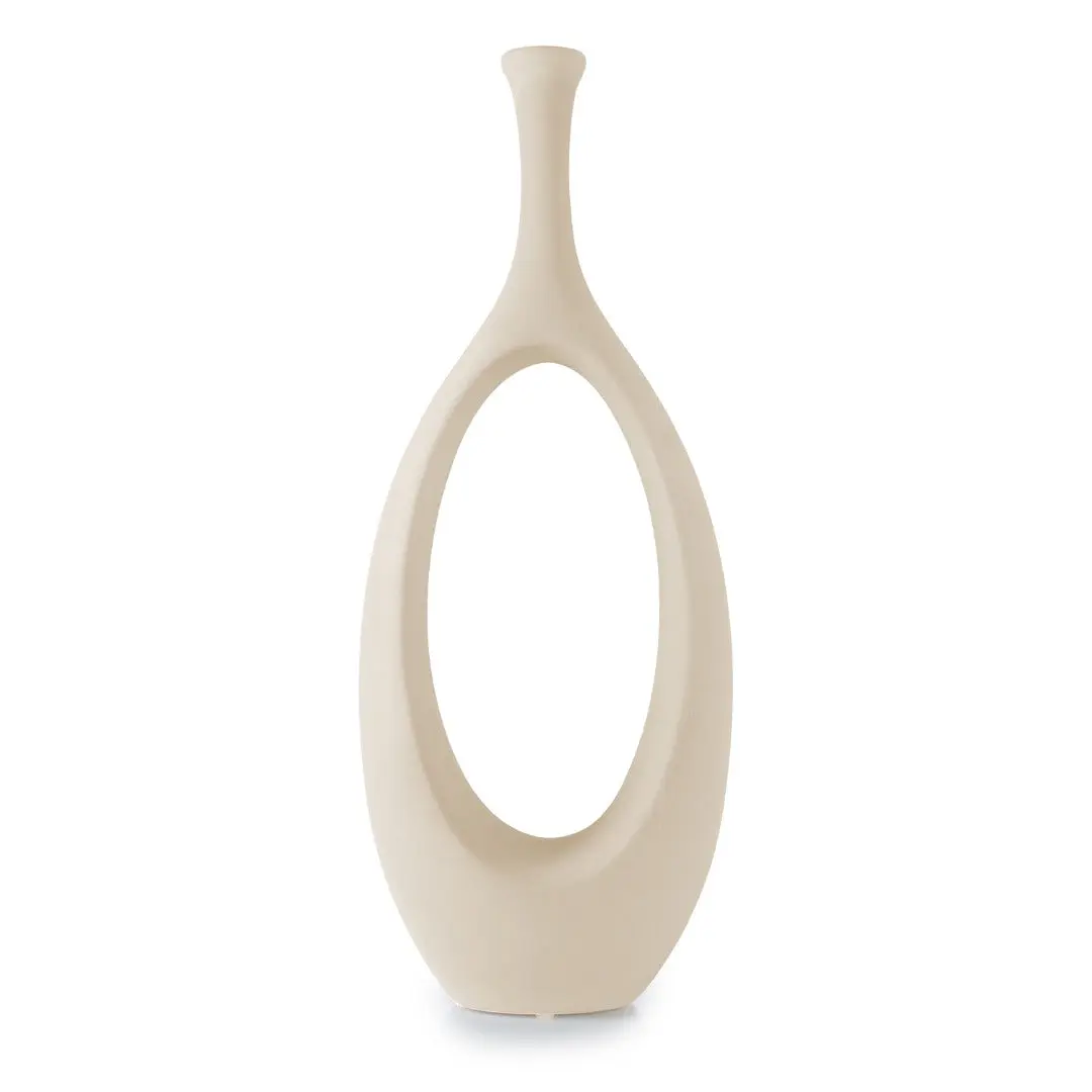 Stoneware Textured Vase Handmade