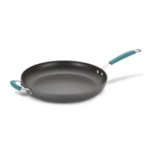 14-Inch Cucina Hard Anodized Nonstick Frying Pan with Helper Handle