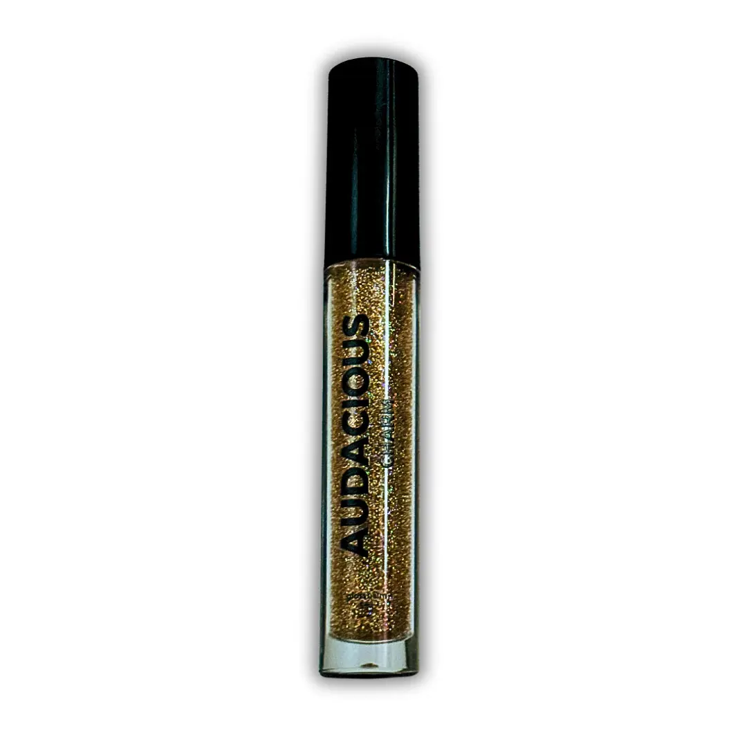 3D Glitter Lip Gloss | Golden Hour