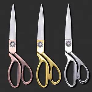 Professional sewing scissors Heavy Duty Scissor Tailor fabric needle thread leather scissors Stainless steel sharp not hurt hands