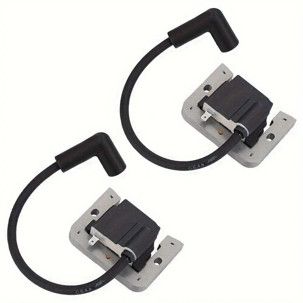 2pcs Hipa Ignition Coil 24 584 201-S Compatible With Kohler CH18 CH20 MTD 2054F 2260F Craftsman 917250482 Lawn Mowers, 55.5mm X 72mm Replacement Part