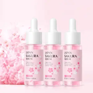 Sakura Serum, Moisturizing Facial Serum, Brighten Skin Tone, Hydrating Facial Essence, Face Lotion for Women & Men All Skin Types, Hydrate