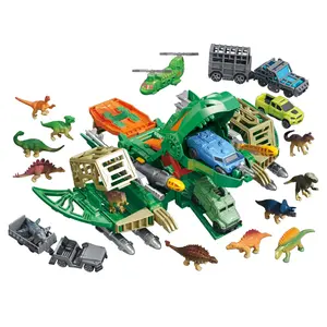 Dinosaur Transformer Toy Plane Stem Montessori Educational Toy for Kids Aged 3+, Christmas Gift Birthday Present