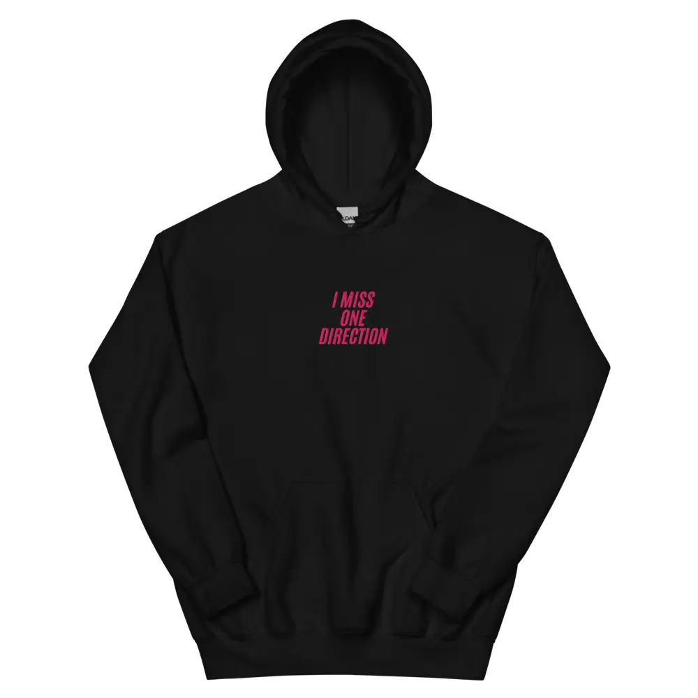 I Miss One Direction Hoodie with red embroidery| Hoodie and Sweatshirts |