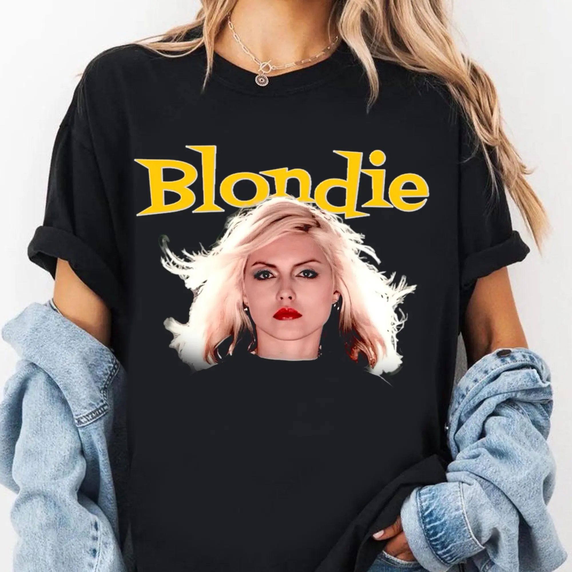 Blondie Classic Rock Band Tee – Unisex Vintage T-Shirt S–5XL