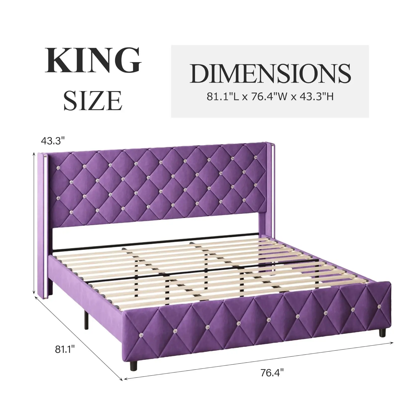 King Size Purple