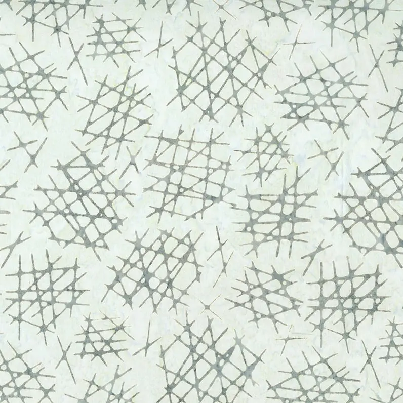 Fabric Northcott Light Sea Fog Crosshatch Abstraction Banyan Batiks by the Quarter Yard 83812-13