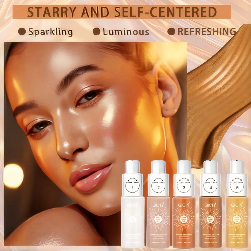 Liquid Contour Wand - 30 ml Easy-to-Use Face Shaping & Highlighting Cosmetic for Defined Flawless Natural Look, Suitable for Everyday Use, Single Item, Makeup, Luminous, Natural Glow, All, Youth