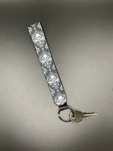 Spooky Wristlet Keychain – Creepy Key Fob, Goth & Witchy Wrist Strap for Keys or Bags