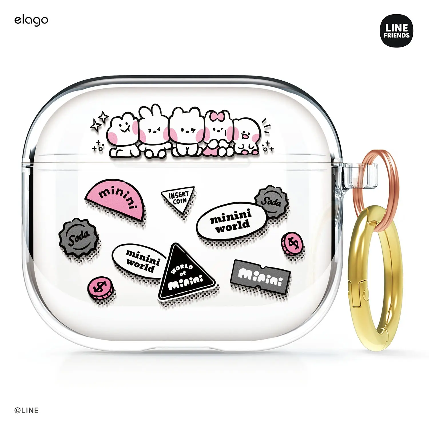 elago | B&F Collection minini case for AirPods 3 [2 Styles]