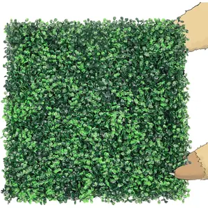12 count 20"X20"Grass Wall Backdrop, UV-Protected Greenery Wall Backdrop, Grass Wall Panels, Boxwood Hedge Wall Green Wall Decor Boxwood Panels Indoor & Outdoor Decor