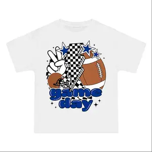 Gildan 5000 Football Game Day Shirt for All Teams - Fan Edition  - Cotton, Casual