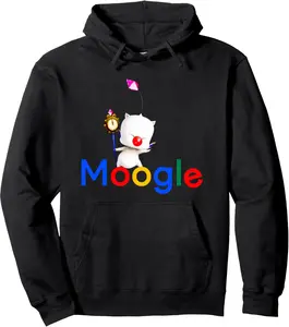 Funny Retro Gaming Kawaii Video Game Moogle Kupo Gamer Pullover Hoodie 1