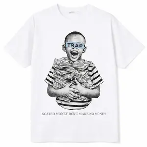 Graphic Tee Streetwear Hip Hop Hypebeast Street Style Unisex T-Shirt Sneaker Colour Matching Shirts Cool Flexing