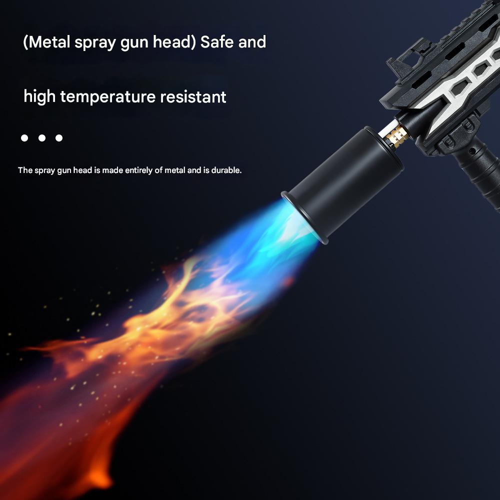 【No gas tank included】Power Grill Torch – Multi-Functional Propane Torch Gun for Barbecue, Baking, Pastry Finishing, Campfire, Weeding & Snow Removal  Camouflage Design Kitchen Tool