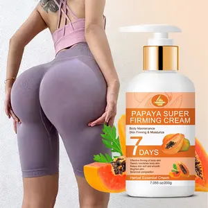 Papaya Multi-Action Firming Lotion 200g. Firming and elastic body cream. Retinol improves skin texture. Glycerin formula for easy absorption. Ideal for loose skin, daily care, and travel. Perfect for anti-aging/anti-wrinkle skincare.