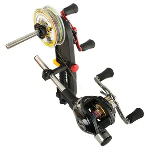 Professional Multi-Reel Fishing Line Winder and Portable Spooling Station