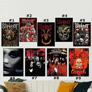 Slipknot Band Poster , Vintage Music Poster, Concert Poster