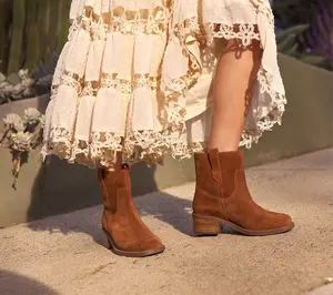 Seychelles Leather or Suede Ankle Boots - Cozy