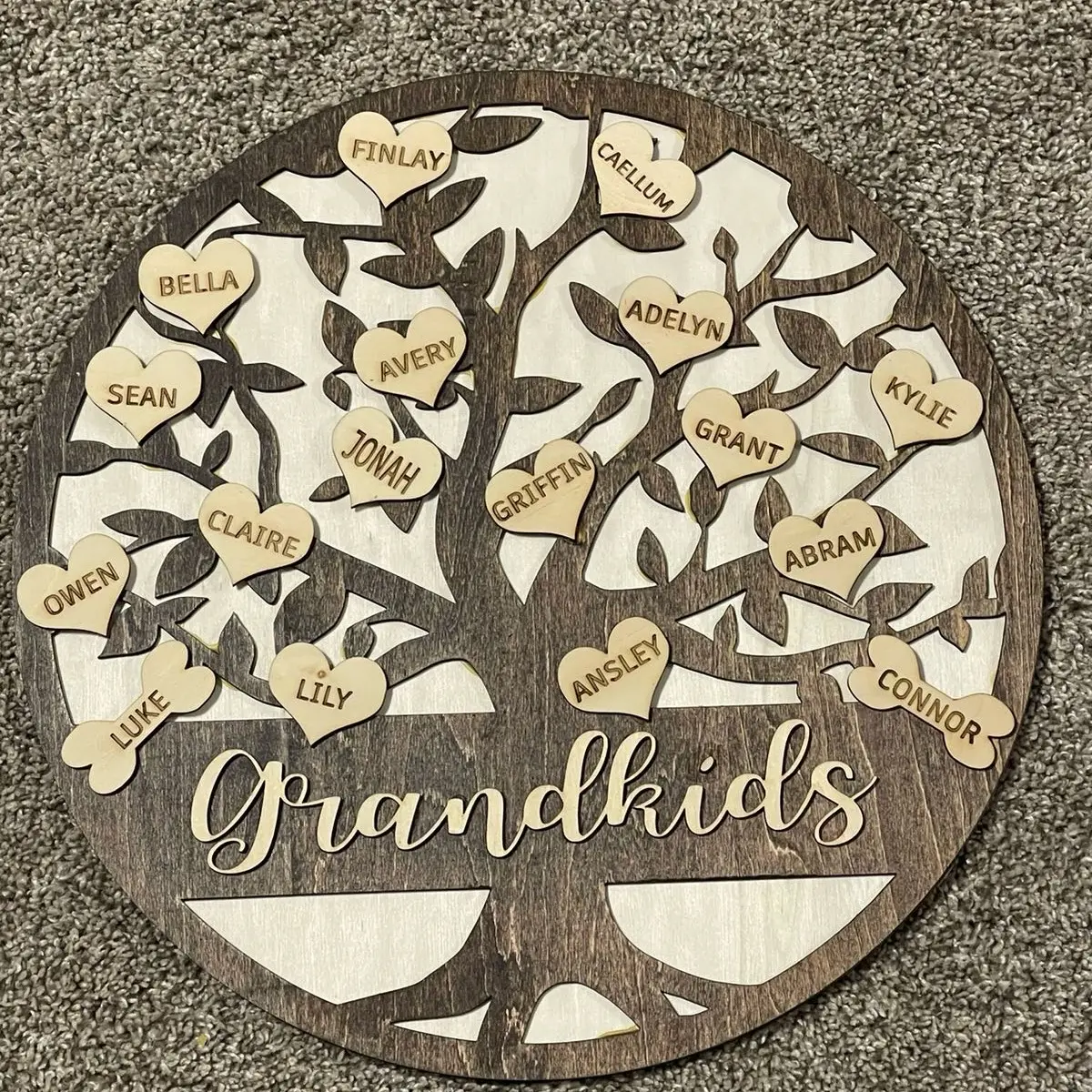Customized family tree Handmade Housewarming