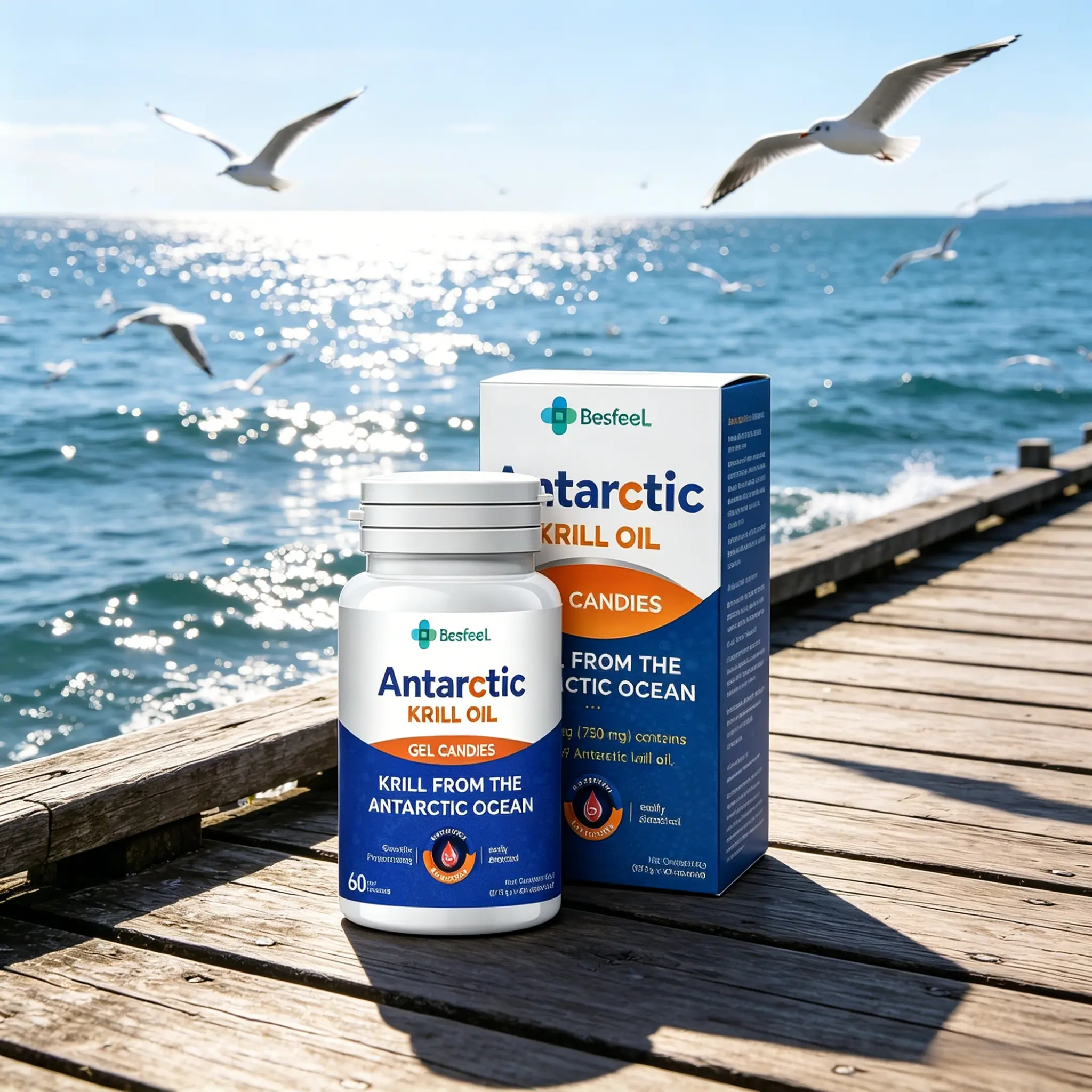 Men's Multi-Functional Sports Capsules (Natural Deep-Sea Extract) - 60 capsules per bottle, a nutritional supplement for long-term use. -MAX