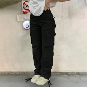 Women's Cargo Pants Straight Leg Multi Pocket Utility Trousers Casual Everyday Bottoms Women's Cargo Pants Straight Leg Multi Pocket Utility Trousers Casual Everyday Bottoms