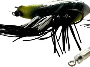 Midwest Golden Finch Realistic Topwater Bird Fishing Lure for Bass Pike & Predator Fish Bigger Skip Balanced Hooks Lifelike Action Engineered by Sam Kennedy Single Bird Pack
