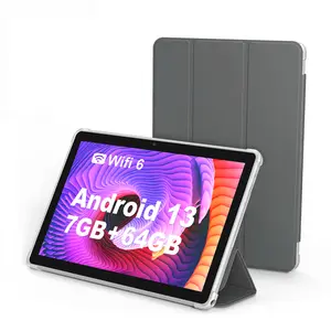 10.1-inch Android 13 Tablet, 7(3+4GB) RAM + 64GB ROM, WiFi, 1280 X 800 HD Display, 6000mAh Battery, Quad Core, Dual Cameras2MP +8MP, Stereo Speakers, USB Cable, Productivity Tablet, Christmas gifts