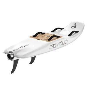 GOYOJO Electric Surfboard with 10kW Motor & 75ah Battery for Up to 45km/h Thrilling Rides - Modern Design for Casual & Competitive Surfing