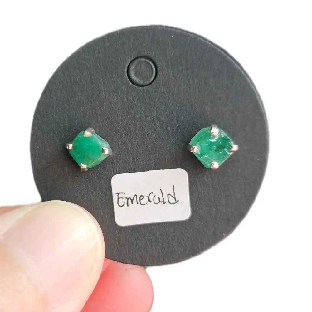 Emerald Earrings
