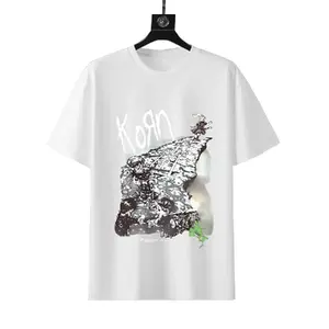 Vintage Korn Follow The Leader Album Graphic T-shirt, Classic Nu Metal Band Distressed Print Unisex Cotton Tee For Rock Music Fans Casual Streetwear Outfit