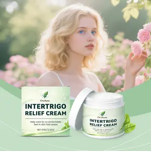 OCEAURA Skin Relief Cream | Camellia Leaf Oil Zinc Oxide Glycerin, Gentle for Sensitive Skin, Soothing, Hydrating & Moisturizing Care for Skin Folds, Moisturizer