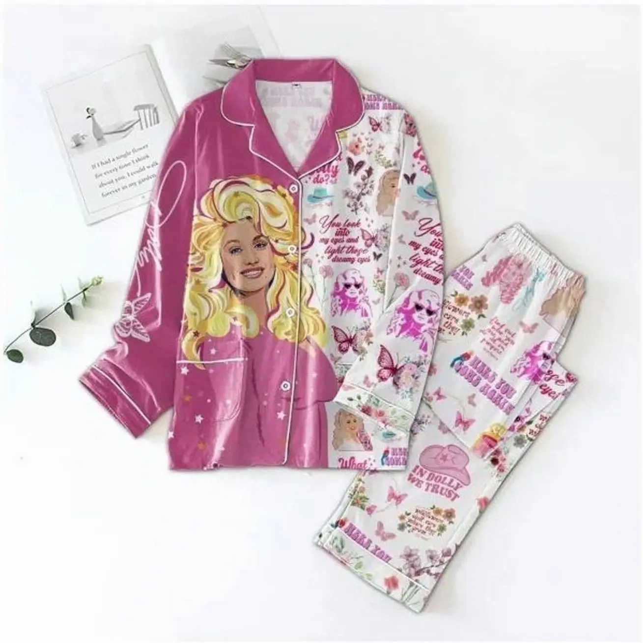 Dolly Parton Pajamas Set