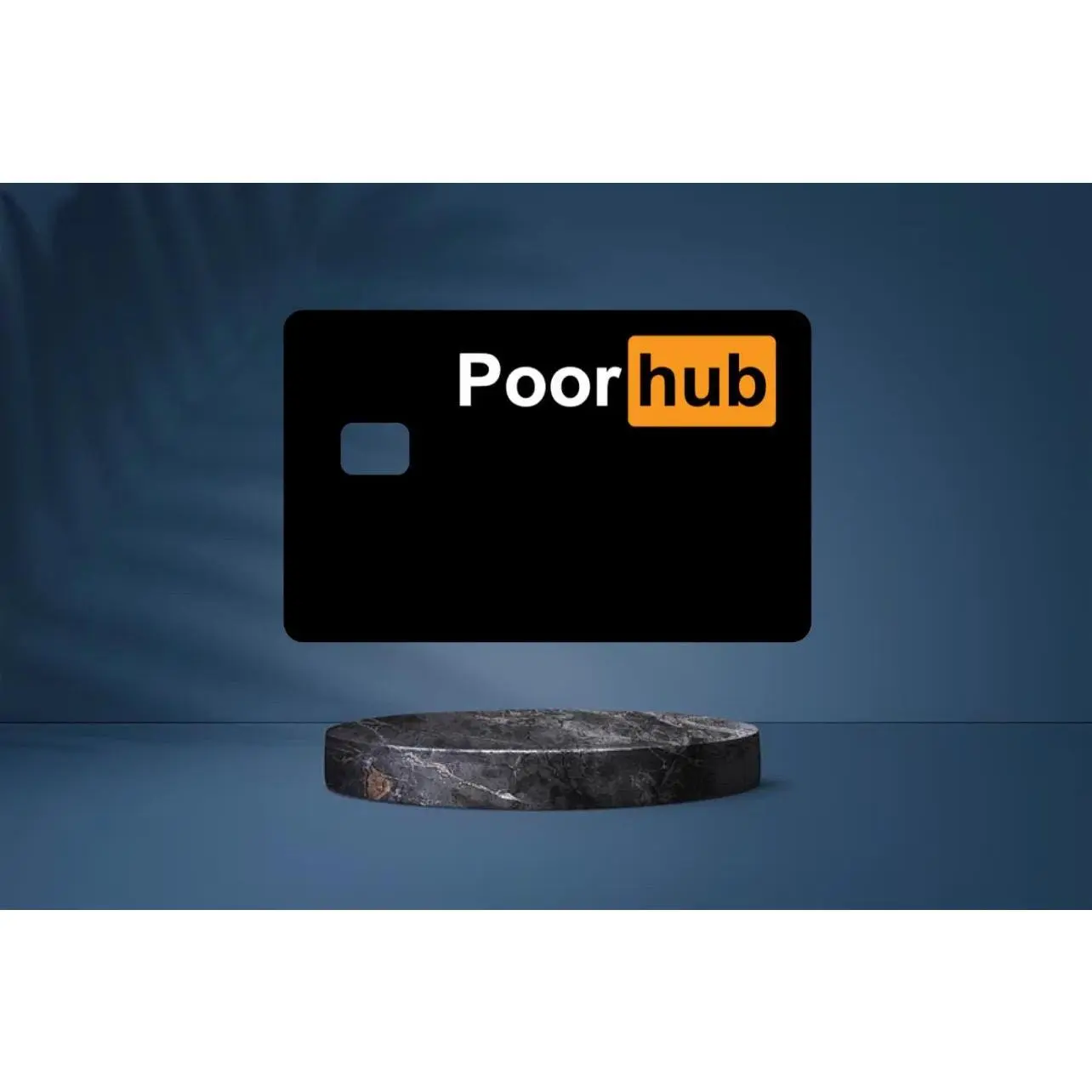 Funny Broke Humor Credit Card Skin, Poor Life Parody Card Sticker, Sarcastic Money Joke Card Cover