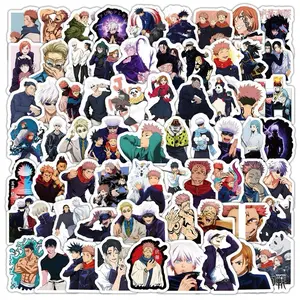 Jujutsu Kaisen Anime Stickers Pack 100 PCS |Stickers for Car,Laptop,Water Bottles,Stickers for Teens Cute Vinyl Decals，A110