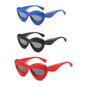 Unisex Retro Cat Eye Sunglasses with UV Protection (3 Colors)