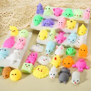 Mochi Squishy Toys, Mini Kawaii Squishy Fidget Toys Bundles Squishies Party Favors for Kids Gift for Easter Basket Stuffers Egg Fillers Birthday Classroom Prize Pinata Christmas Stocking