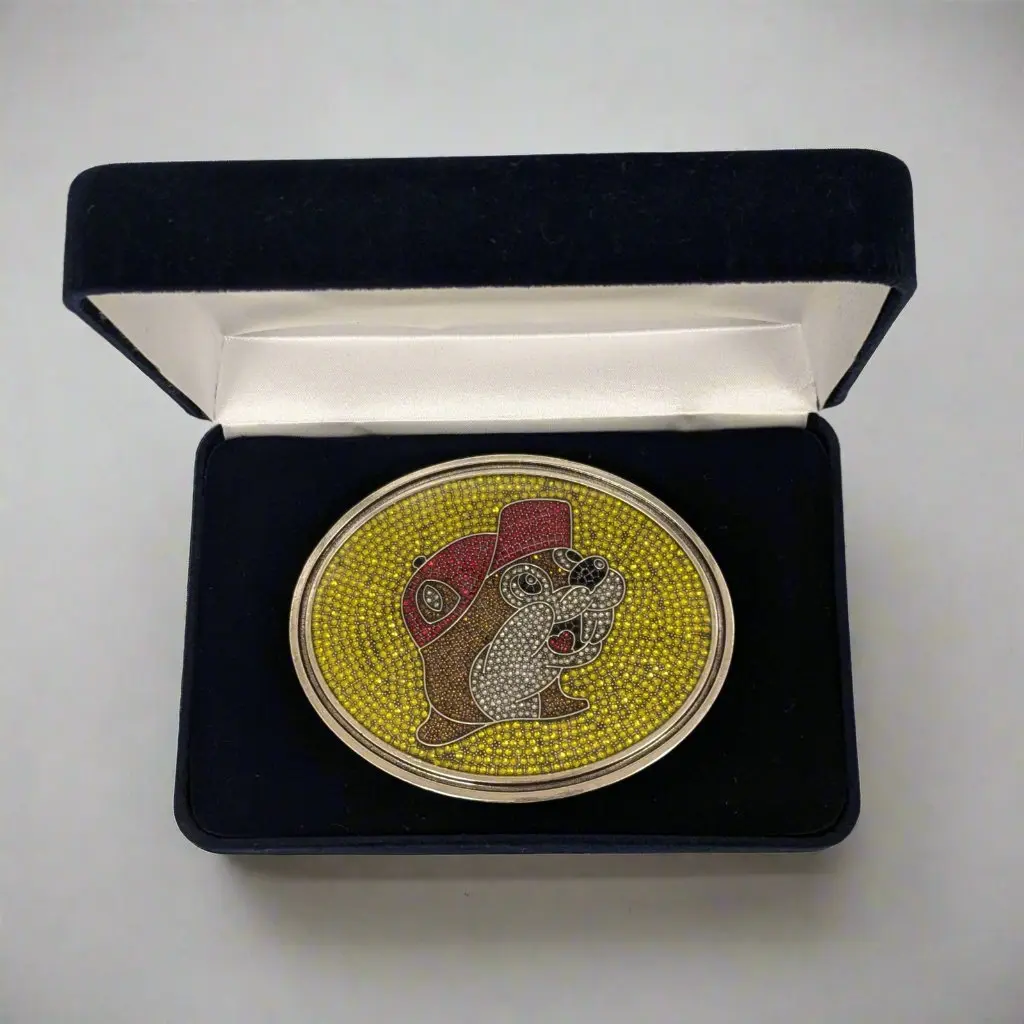 Buc-ee's Rhinestone Belt Buckle
